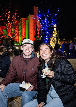 Christmas Tree lighting and festivities at BYU-Idaho.