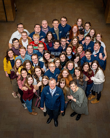 Collegiate Singer Choir directed by Randall Kempton.