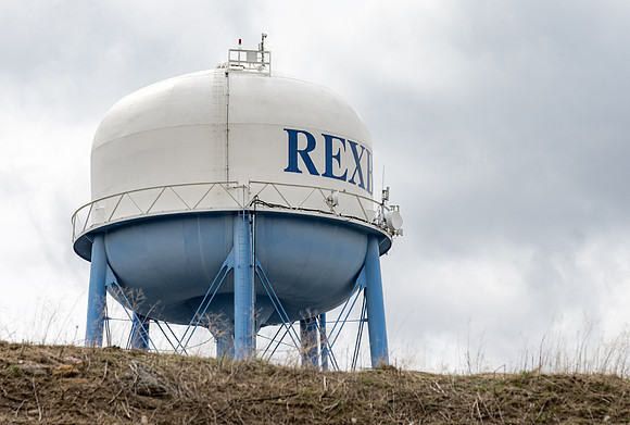 Rexburg water tower - Apr 2020