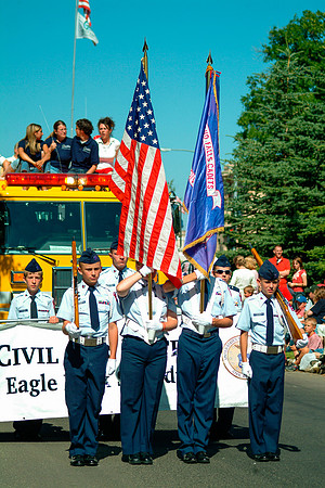 Independance Day Parade down Main Street of Rexburg, Idaho. July 4, 2005