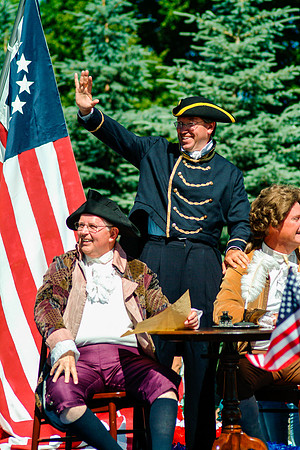 Independance Day Parade down Main Street of Rexburg, Idaho. July 4, 2005