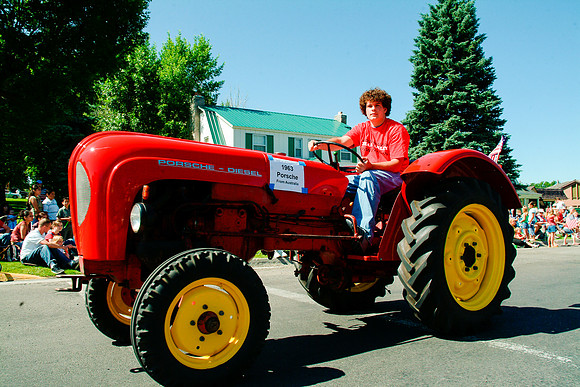 Independance Day Parade down Main Street of Rexburg, Idaho. July 4, 2005
