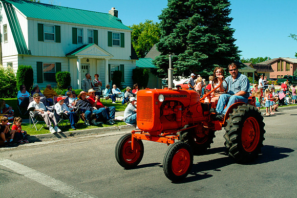 Independance Day Parade down Main Street of Rexburg, Idaho. July 4, 2005
