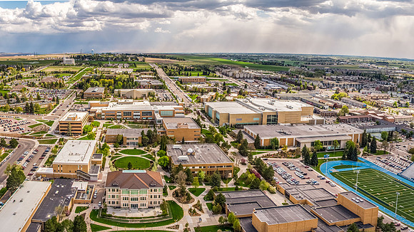 Aerial BYU-Idaho Campus