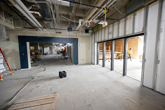 McKay Library Construction Update - Apr 2025