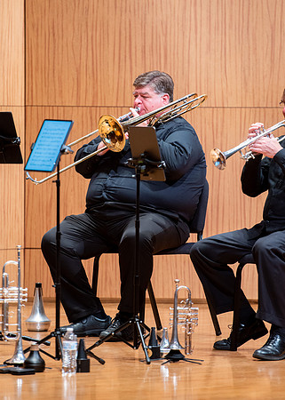 Concert of the Teton Brass Quintet held at the Barrus Concert Hall