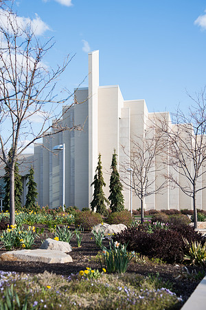 BYU-Idaho Campus during Spring and Coronavirus Lockdown. Spring Semester