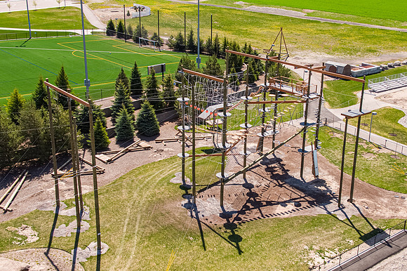 BYU-Idaho campus aerial photo - May 2020