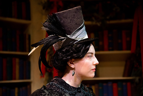 Theatre students perform in the theater production Christmas at Pemberley in the fall 2021 semester.