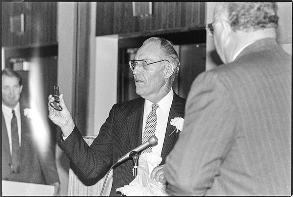 Ricks College Presidents Club Honoree - Nov 1988