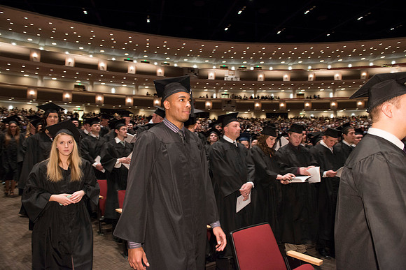 BYU-Idaho December 2013 graduation.