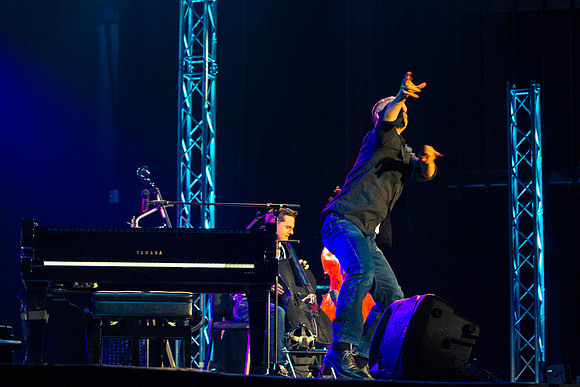 The Piano Guys perfom live in the Hart Auditorium during the 2014 Fall Semester. It was a night of laughter, love, and pure entertainment.