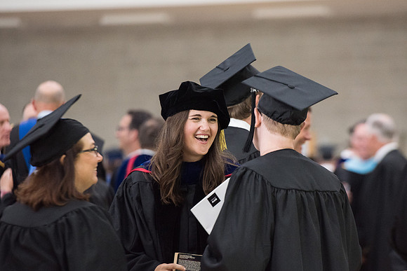 BYU-Idaho Graduation. Graduates getting ready for Commencement. Spring Semester