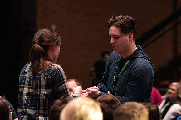 Students come to an upbeat and engaging conference that helps them network effectively and discover their passion.