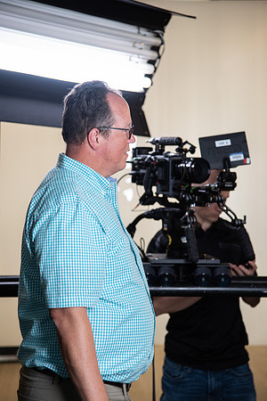 BYU-Idaho Education Week. Scott Woodward's class being recorded by A/V Productions due to COVID-19 restrictions. Spring Semester