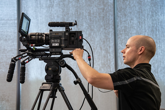 BYU-Idaho Education Week. Scott Woodward's class being recorded by A/V Productions due to COVID-19 restrictions. Spring Semester