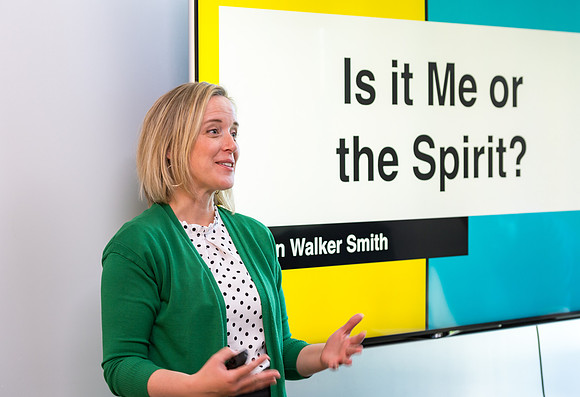 Video shoot of Kristen Smith for BYU-Idaho online Ed Week.
