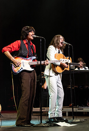 Beatles tribute band perfoms at BYU-Idaho.