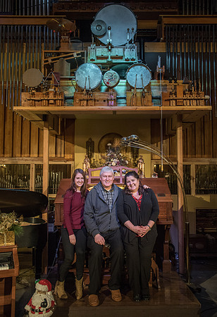 University Relations Christmas Party at Jim Clark's Magical Music Barn.