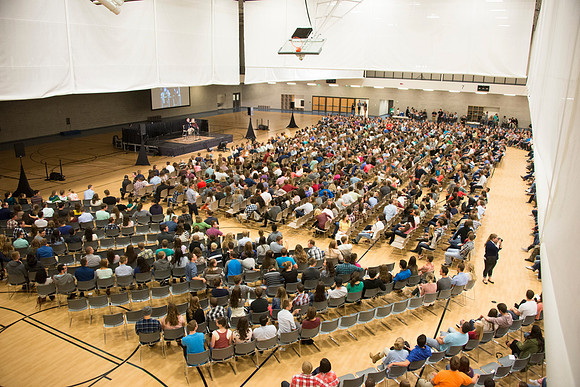 President and Sister Gilbert host a date night with BYU-Idaho Students. Oct 2015