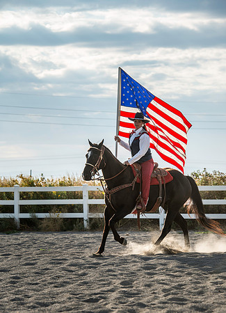 Julie Lee is an Americana horseback rider and has been affiliated with teaching at BYU-Idaho.