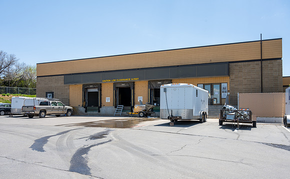The Auxiliary Services Building is being remodeled and repurposed for academic use.
