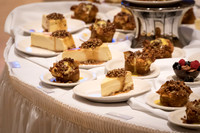 Special desserts are served.