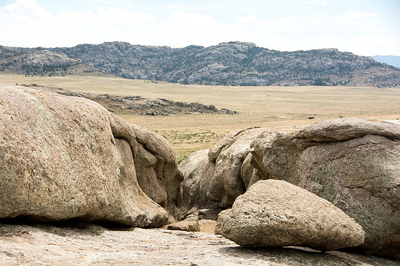 independence Rock, so named as a landmark pioneers hoped to be at on or before July 4th to ensure there safe crossing over the mountain passes before snowfall.