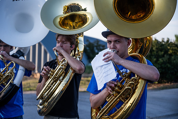 Marching Band Practice - July 2025
