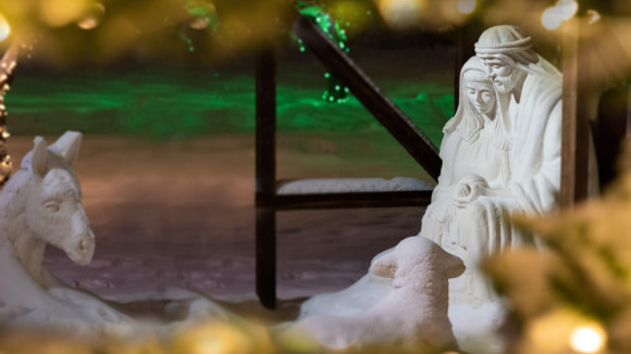 Christmas - manger