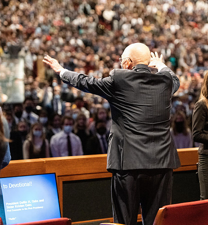 Devotional in the BYU-Idaho Center with President Dallin H. Oaks - Nov 2021