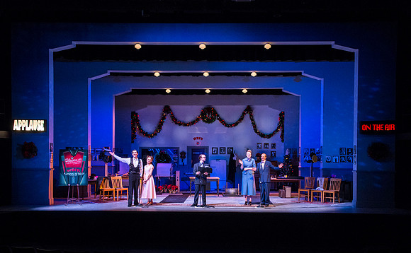 It's a Wonderful Life: A Live Radio Play, comes to life on stage at the Snow Drama Theater at BYU-Idaho.  It was written by Joe Landry and directed by Roger Merrill.