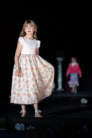 Students show off their fashion designs at the fashion show