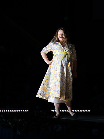 Students show off their fashion designs at the fashion show