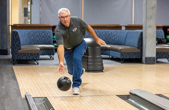 Strike Zone Bowling Supervisor, Harold Rose.