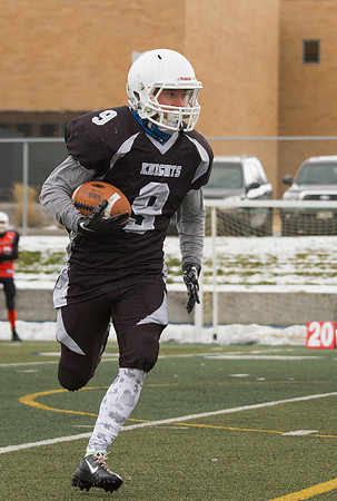 It was a constant battle on the turf for the championship title as the Knights took on the Hurricanes. The Knights were able to hold the Hurricanes as they played in overtime, with the final score bei