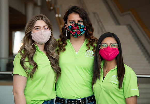 Student Support BYUI students in the Winter 2021 semester during Covid-19.