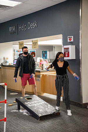 BYU-Idaho students participating in Social Activities - Sept 2020