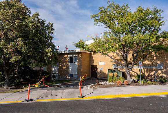 Work is still in progress to put new roofing material on Lamprecht and Chapman Hall office buildings. Work is part of the summer campus construction projects.