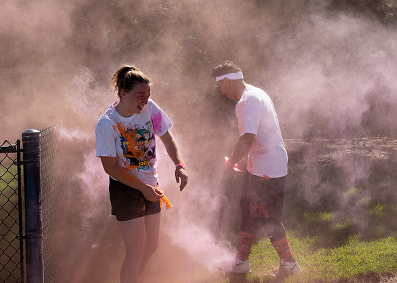 Rec-Fest Sring 2022, includes Mud Volleyball, Color Run, Ropes Course, Food, Climbing Wall and Games.