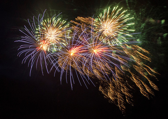 Celebrate America, an Independence Day Celebration at the Huntsman Springs Golf Course in Driggs, Idaho. It was free fun for everyone, bounce toys for kids and a concert featuring two of the original