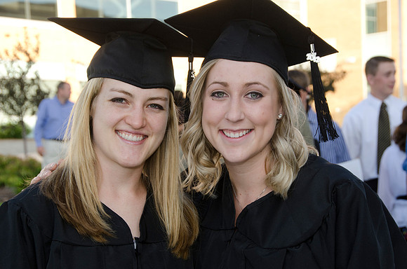 Commencement during graduation spring 2012