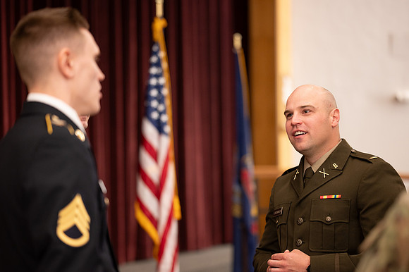 BYUI Army Reserve Officer Training Corps Fall Commissioning for CDT. Nathan Adams CDT. Seth Gohenert CDT. Greg Lachaga.
