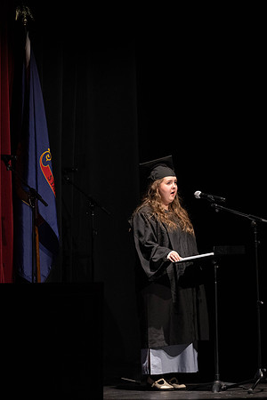 Students graduate from the College of Physical Sciences & Engineering, in the Hart Building.