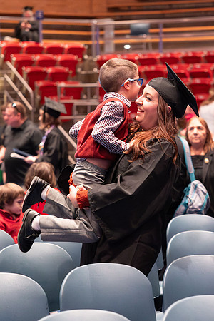 BYU- Idaho students participate in graduation