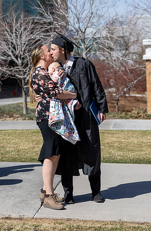 BYU- Idaho students participate in graduation