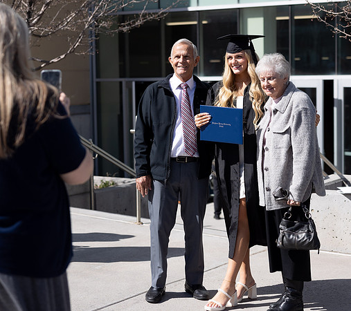 BYU- Idaho students participate in graduation