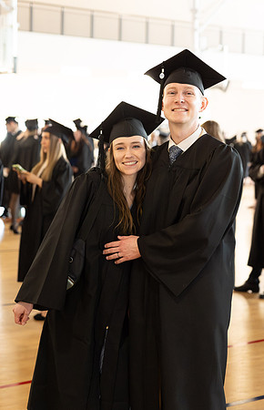 BYU- Idaho students participate in graduation