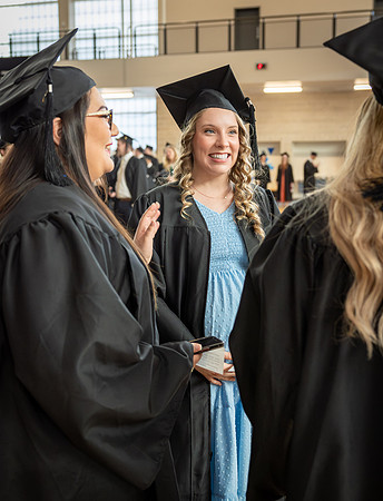 BYU- Idaho students participate in graduation