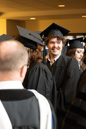 BYU- Idaho students participate in graduation